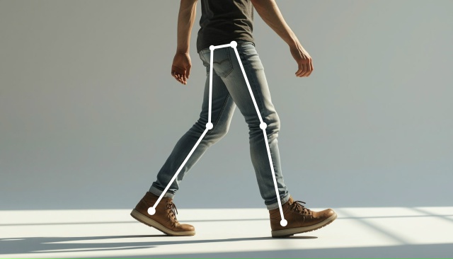 Инновационный способ анализа биомеханики ходьбы для оценки здоровья